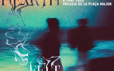 Cartell de la passarel·la d'ESDI