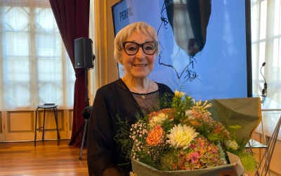 Mirna Lacambra durant l'acte