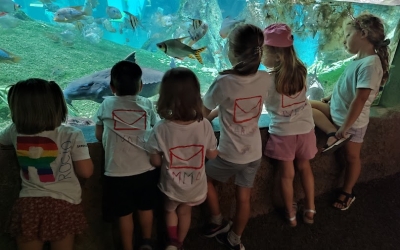 Infants de l'Eina en una sortida