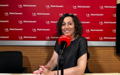 Montse González a Ràdio Sabadell | Mireia Sans