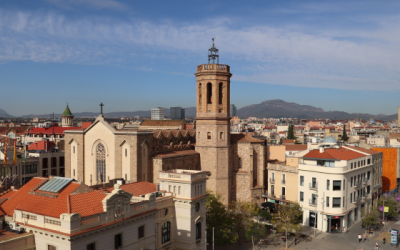 Sabadell des de l'aire | Cedida