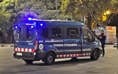 Furgoneta de la unitat ARRO dels Mossos | José Luis Leal Fotografías