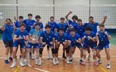 L'equip de Sebas Zunino i Camilo Caro va aconseguir l'ascens derrotant el Murcia | CNS Vòlei