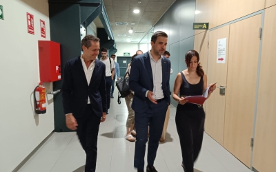 De dreta a esquerra, Lluís Matas, Pol Gibert i Marta Farrés | RàdioSabadell