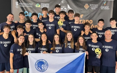Club Natació Sabadell campió d'Espanya júnior