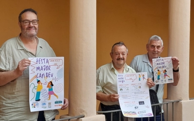 D'esquerra a dreta: Juan Juárez, Marcel Terradellas i Joan Piera