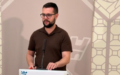 El portaveu del govern en roda de premsa | Ajuntament de Sabadell