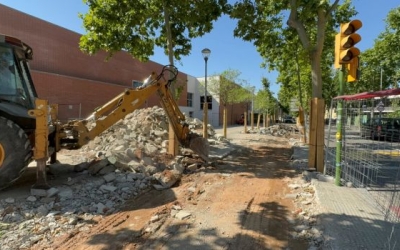 L'actuació ja està en marxa i s'ha d'acabar abans que comenci el curs escolar