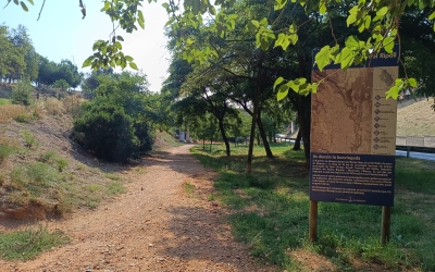 Un dels camins de la zona de Can Rimbles | RàdioSabadell
