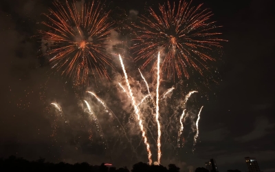 Castell de focs Festa Major Sabadell 2025