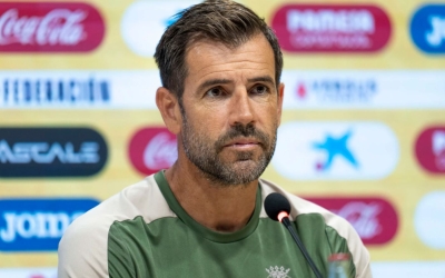Albelda en roda de premsa a la ciutat esportiva de Vila-real | Villarreal CF