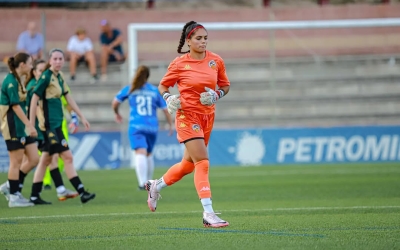 Utrera en l'amistós de pretemporada jugat a Les Comes | Marc Domingo (CF Igualada)