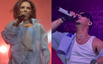 Chenoa i Abraham Mateo