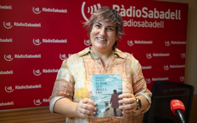 Montse Barderi als estudis de RàdioSabadell | Roger Benet