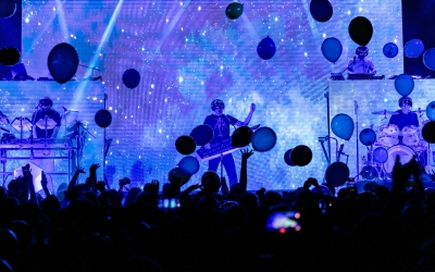 Imatge d'un concert de La Casa Azul | Cedida