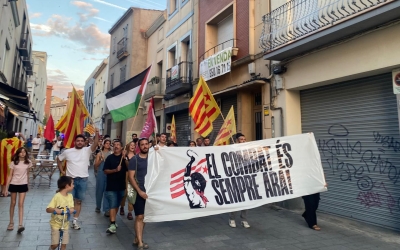 La manifestació d'aquest dimecres