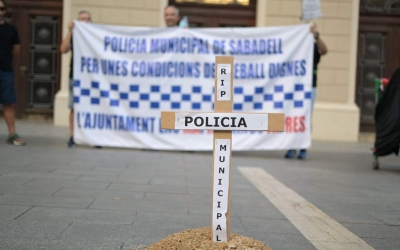 La manifestació ha finalitzat a la plaça Sant Roc