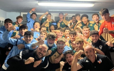 Juvenil 'A' Sabadell celebració