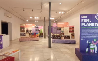 La mostra  ‘FEM.Planeta, dones i canvi climàtic’