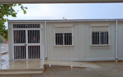 El mòdul prefabricat del Pau Vila | Cedida