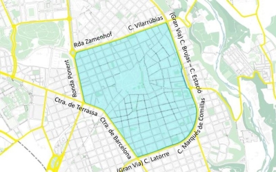 Mapa ZBE