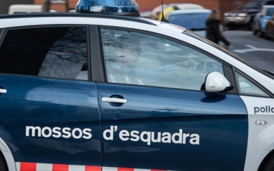 Unitat dels Mossos d'Esquadra sortint dels Jutjats de Sabadell | Roger Benet