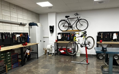 El taller de mecànica del centre Biela | Helena Molist (RàdioSabadell)