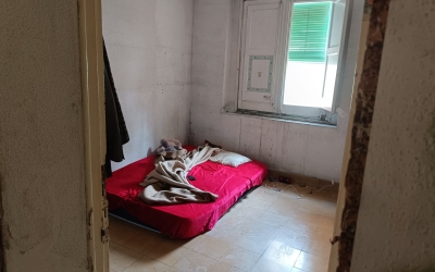 L'habitació d'un dels ocupants de La Caserna | Pere Gallifa