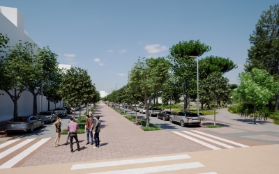 Render de com quedarà la Ronda Collsalarca