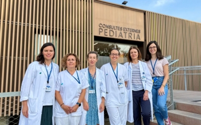 Professionals que participen a l'assaig clínica davant de les consultes externes de pediatria | Cedida