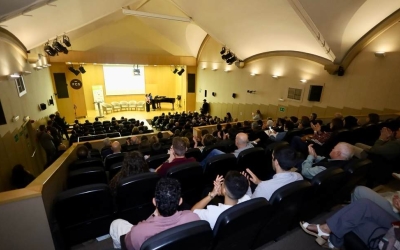 L'Auditori de la Fundació 1859 Caixa Sabadell aquest matí 