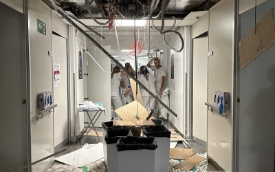 Les plaques que han caigut aquest matí | Cedida