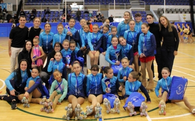 Pluja de medalles per a les patinadores sabadellenques | CPA Sabadell