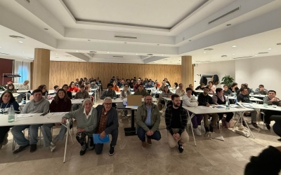 Moment de la trobada d'aquest cap de setmana