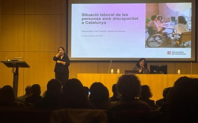 Un moment de les jornades d'aquest matí