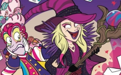 La portada del conte de 'El Llaminer i la Bruixa del Carbó'