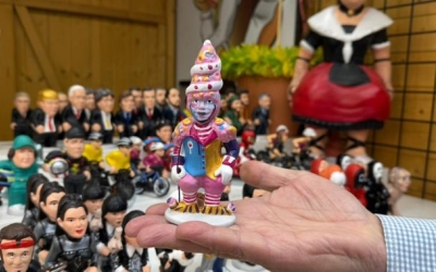 El caganer del Llaminer a la Fira de Santa Llúcia | Mireia Sans