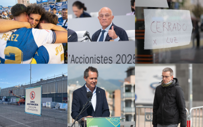 Imatges d'algunes de les notícies que han marcat el 2025