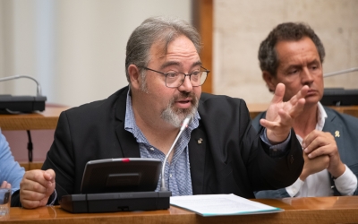 Francesc Baró, president de Junts | Arxiu