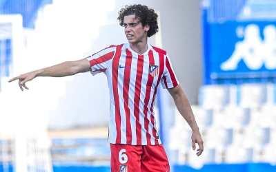 Morcillo en l'amistós jugat a l'agost a la Nova Creu Alta | ATM