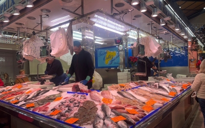 Una parada del Mercat Central | Laura Frias (RàdioSabadell)
