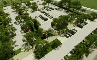 Així quedarà l'aparcament de l'Eix Macià | Arxiu