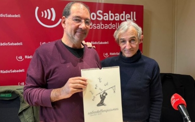 Cesc Prat i Ramiro Fernández a RàdioSabadell | Mireia Sans