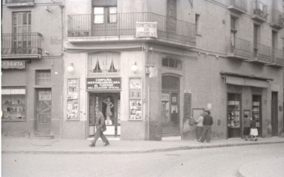 Una fotografia antiga de la Merceria Traveria | Arxiu