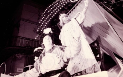 Un dels moments de la cavalcada de la dècada dels 80 | Arxiu Històric de Sabadell