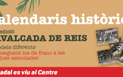 Cartell dels calendaris de Sabadell Comerç Centre | Cedida