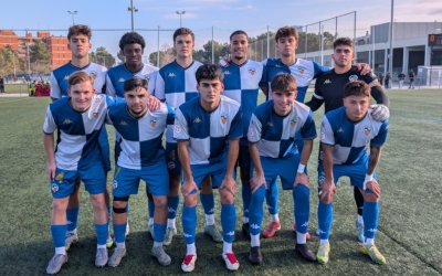 L'onze titular del filial contra la Pobla | @FutBaseCES