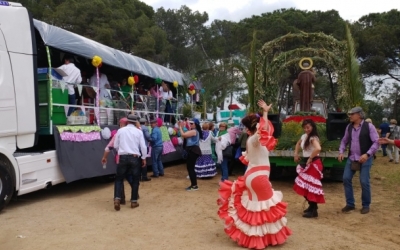 Imatge d'una de les romeries dels Ballesteros a Sant Julià d'Altura