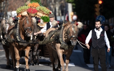 Un carruatge durant una passada anterior