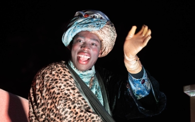 El rei Baltasar a la cavalcada de Sabadell 2025